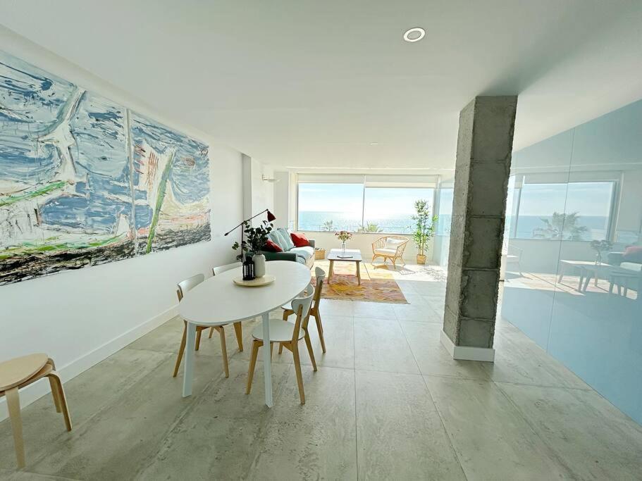 מאלגה Moderno Y Completo Apartamento Frente Al Mar מראה חיצוני תמונה