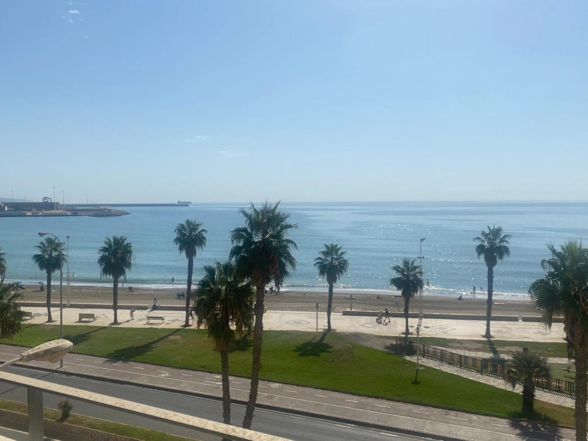 מאלגה Moderno Y Completo Apartamento Frente Al Mar מראה חיצוני תמונה